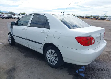 2004 Toyota Corolla Ce из США, поврежденный, VIN JTDBR32E742037694